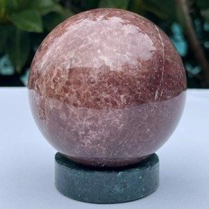 76mm Strawberry Quartz Sphere